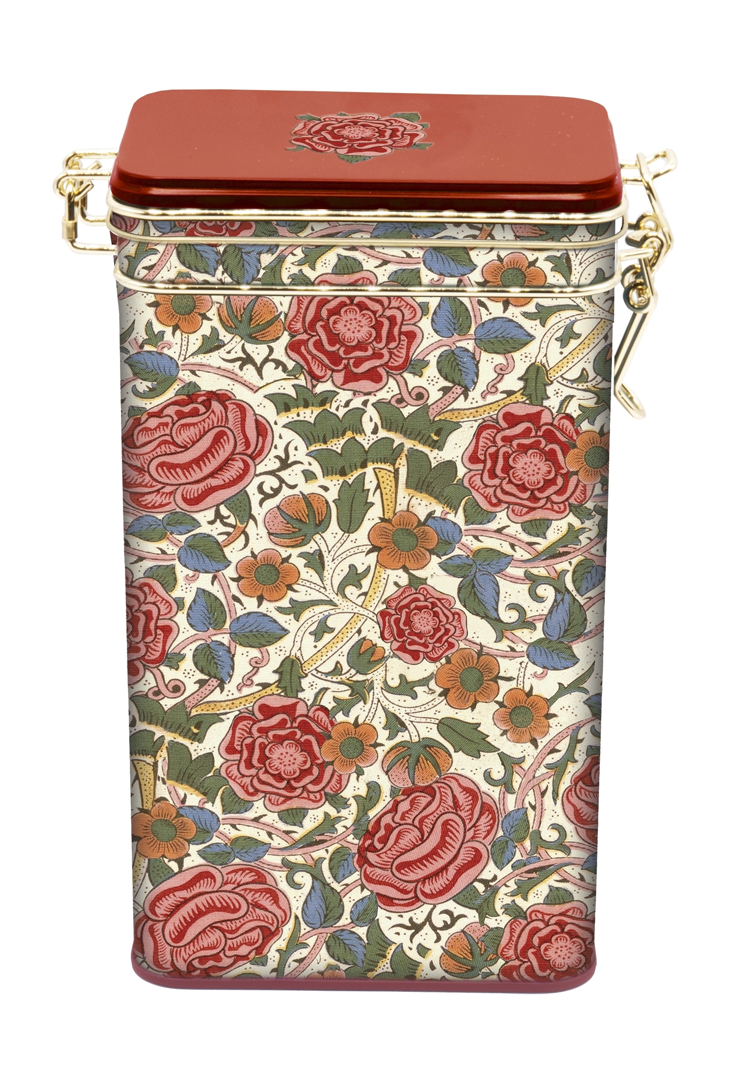 Storage box, Morris, Roses