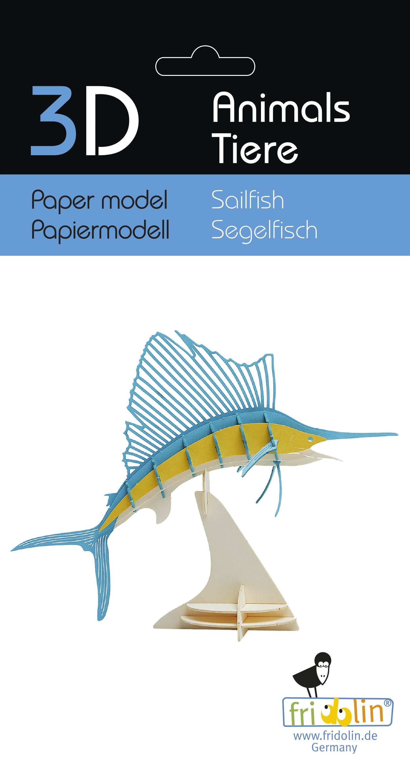 3D model, sailfish