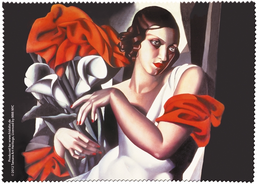 Eyeglass cleaning cloth, Lempicka, Portrait of Ira