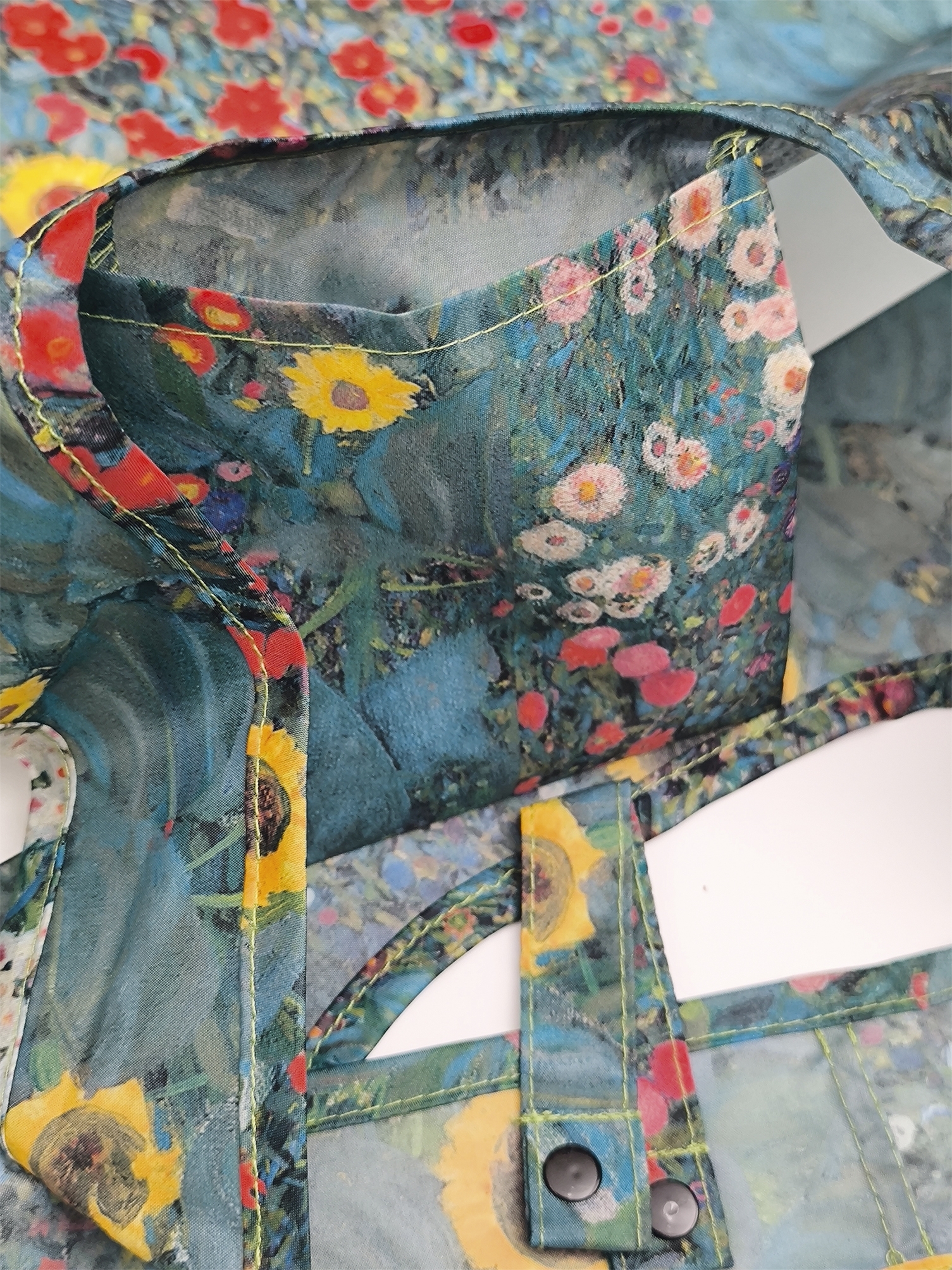 Eco bag recycled, Klimt, Farm garden