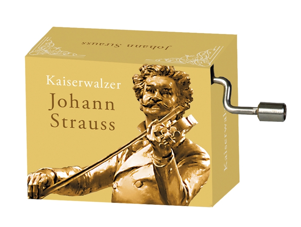 music box, Emperorwalz, Strauss monument