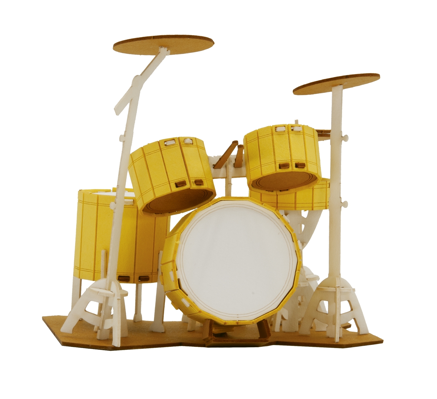 3D model, drums