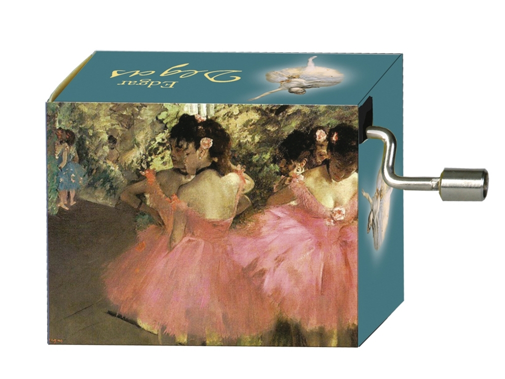 Music box, Spring/Vivaldi, Dega/ Dancers in pink