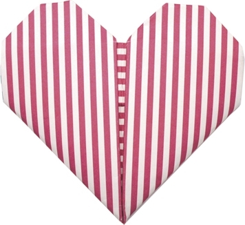 Funny Origami, Hearts, 20 sheets 20x20 cm