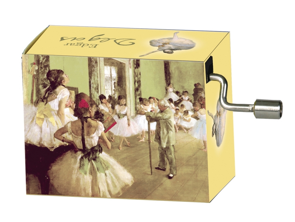 Music box, Spring/Vivaldi, Degas/Dance class