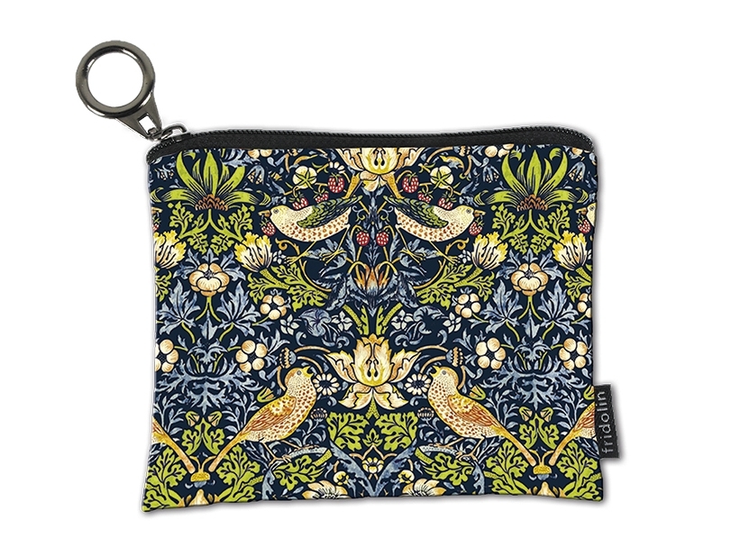 mini purse with zip Morris, Strawberry Thief