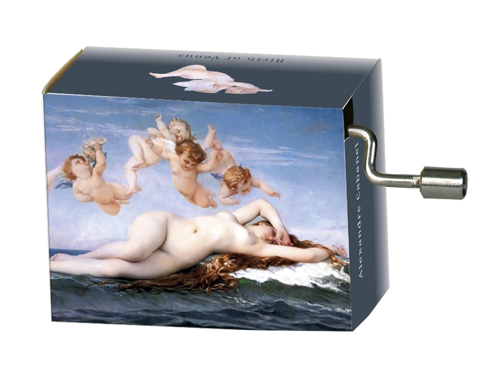 Music box, Arabesque, Cabanel/Birth of Venus