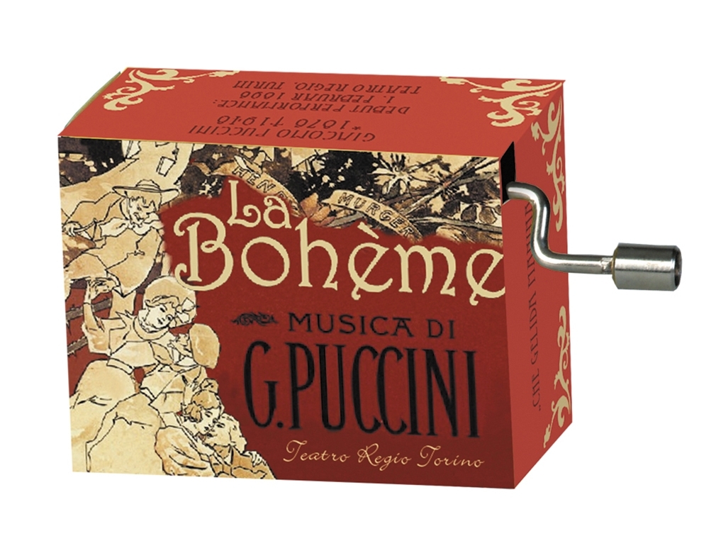 Music box, Che Gelida Manina/Puccini, La Bohème