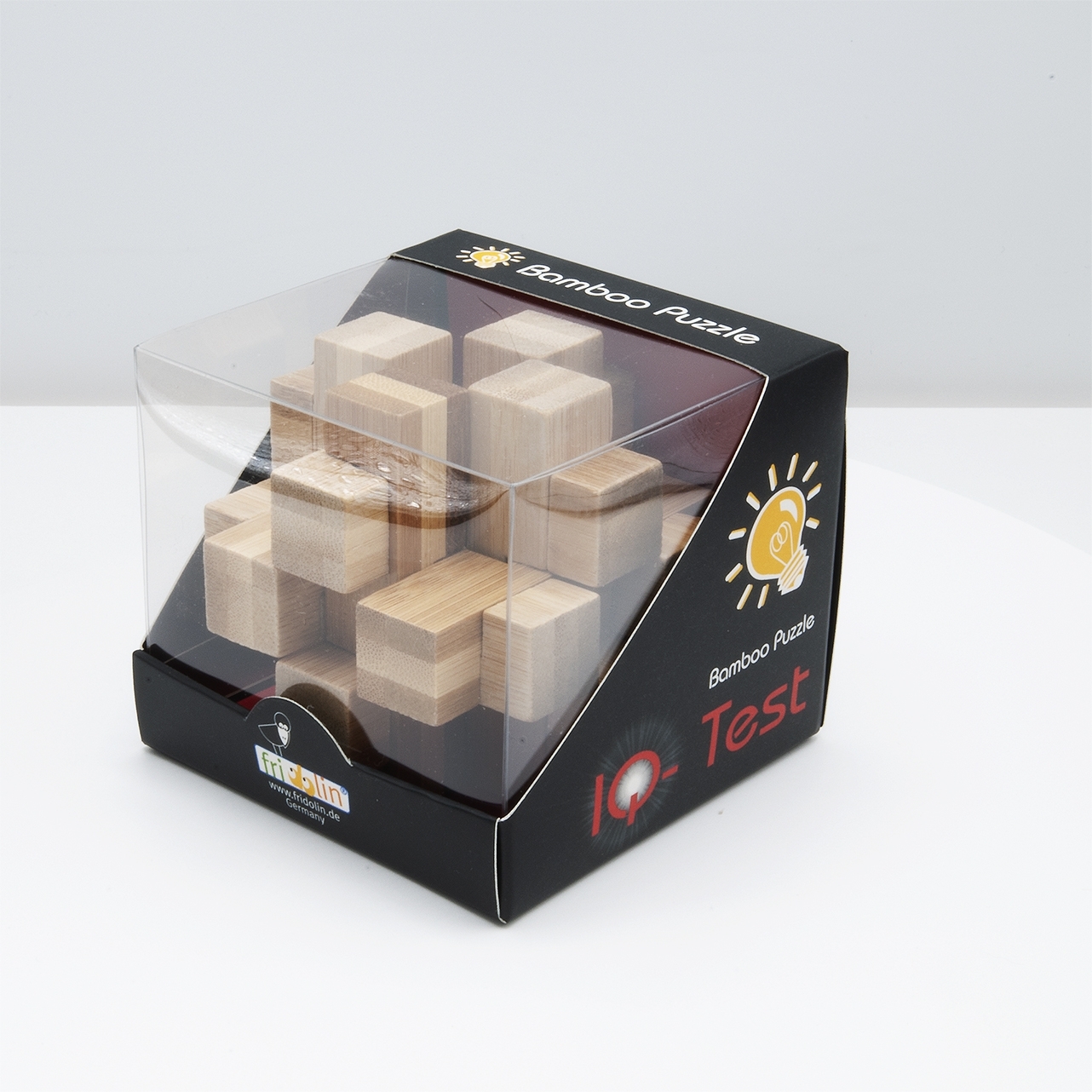 IQ-Test, bamboo puzzle, Cube Cross