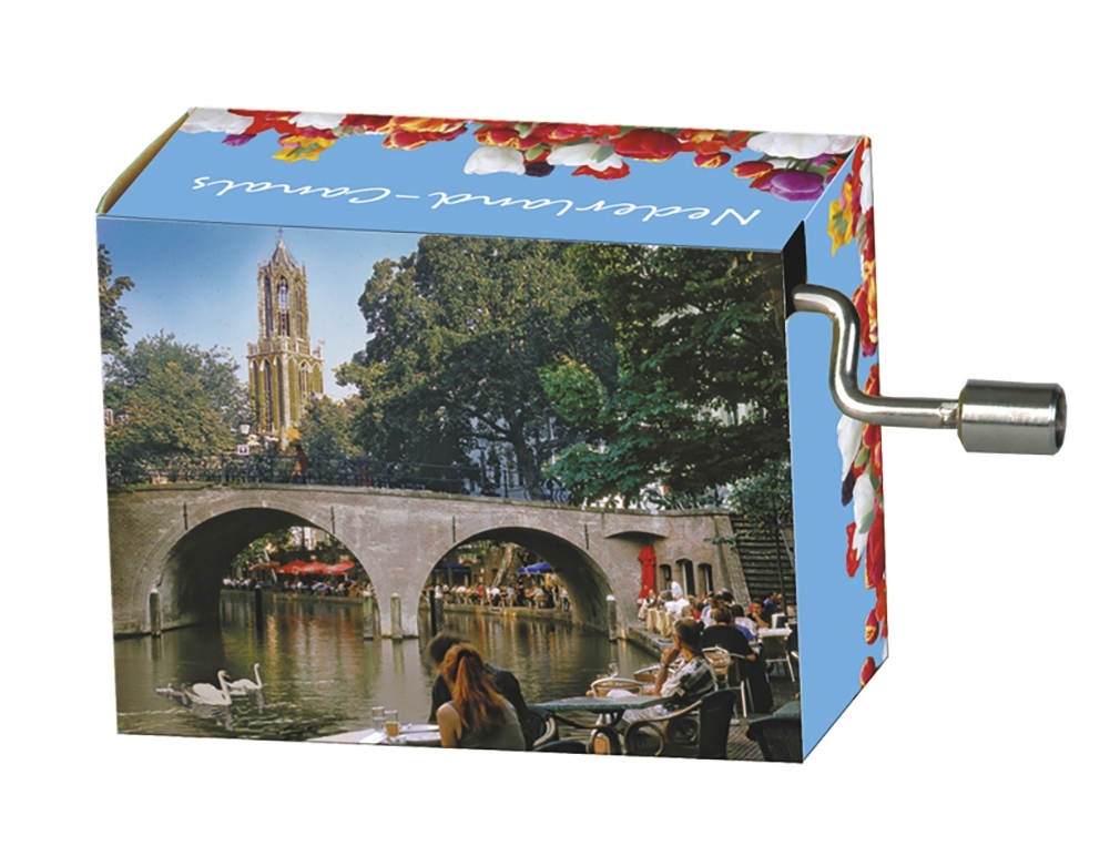 Music box,  Netherlands/Bridge, Tulips from Amster