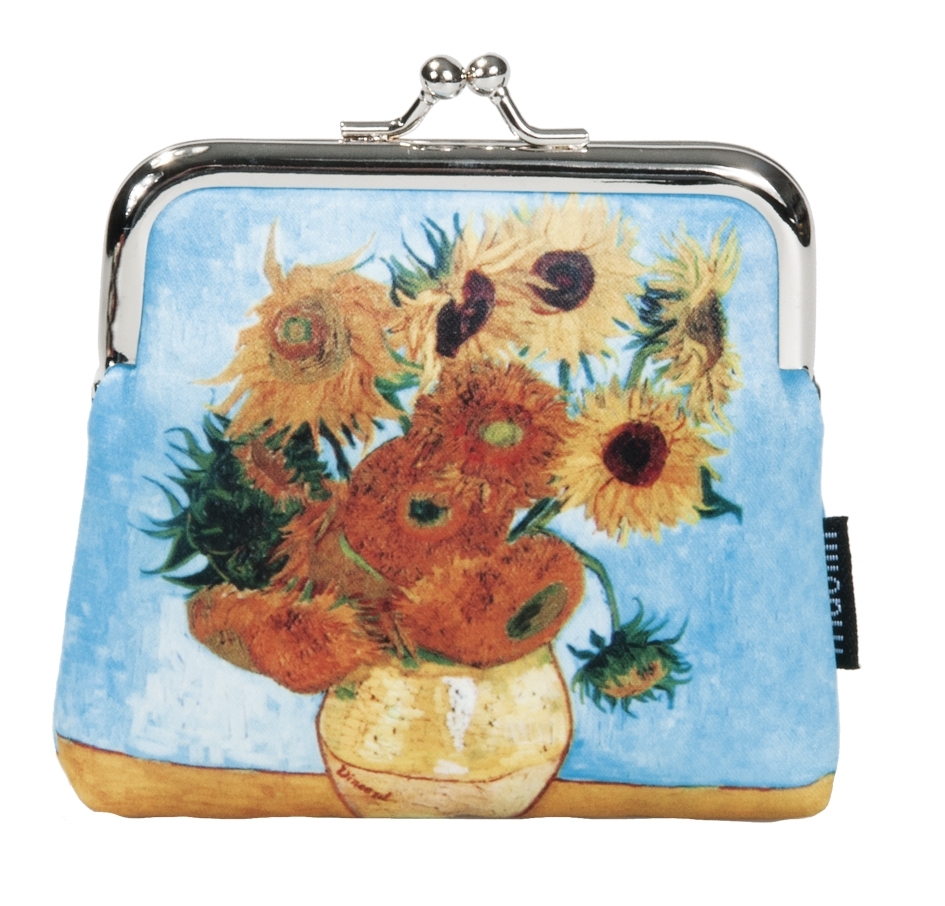 Click purse, Van Gogh, Sonnenblumen