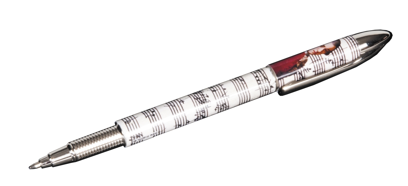ballpoint pen, Mozart, synthetic