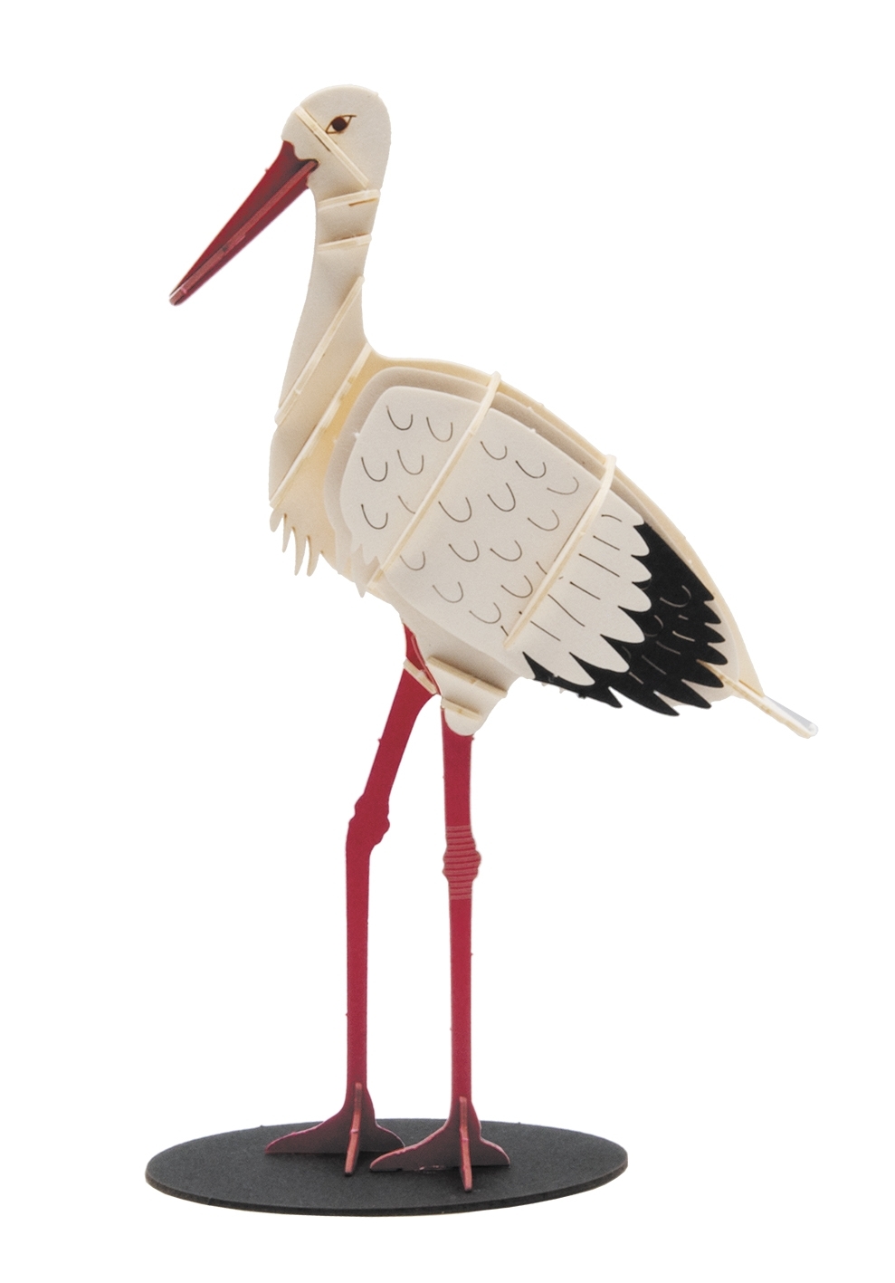 3D model, stork