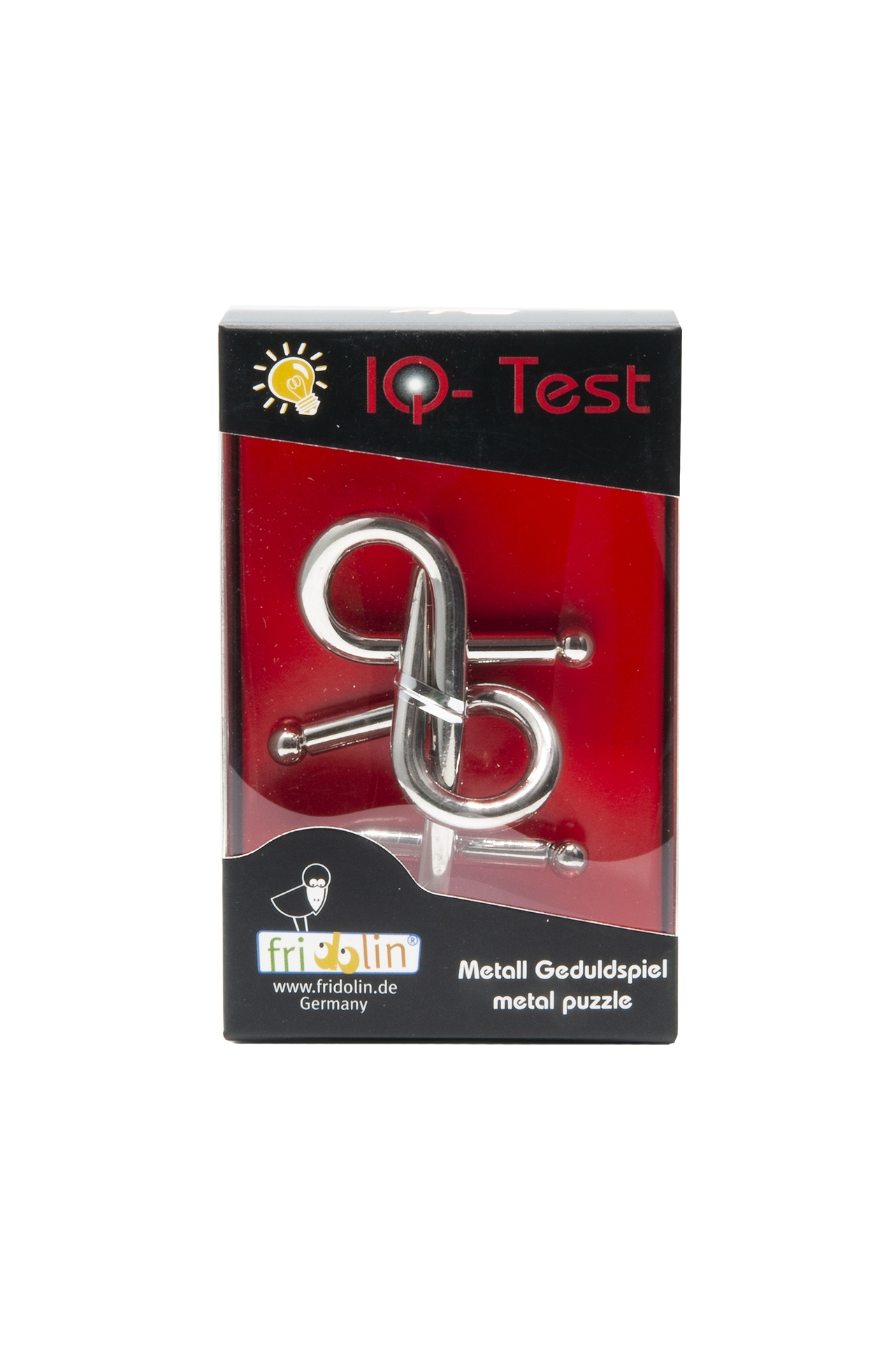 IQ-Test, Double Loop, large, metal