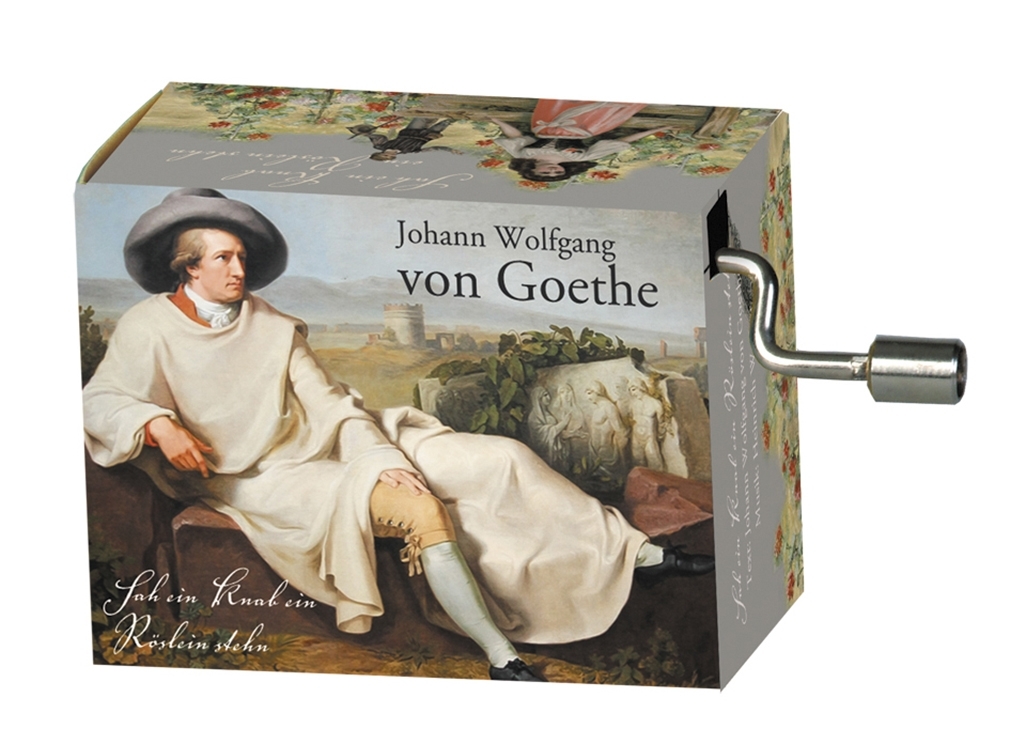 Music box, Sah ein Knab ein Röslein stehn, Goethe