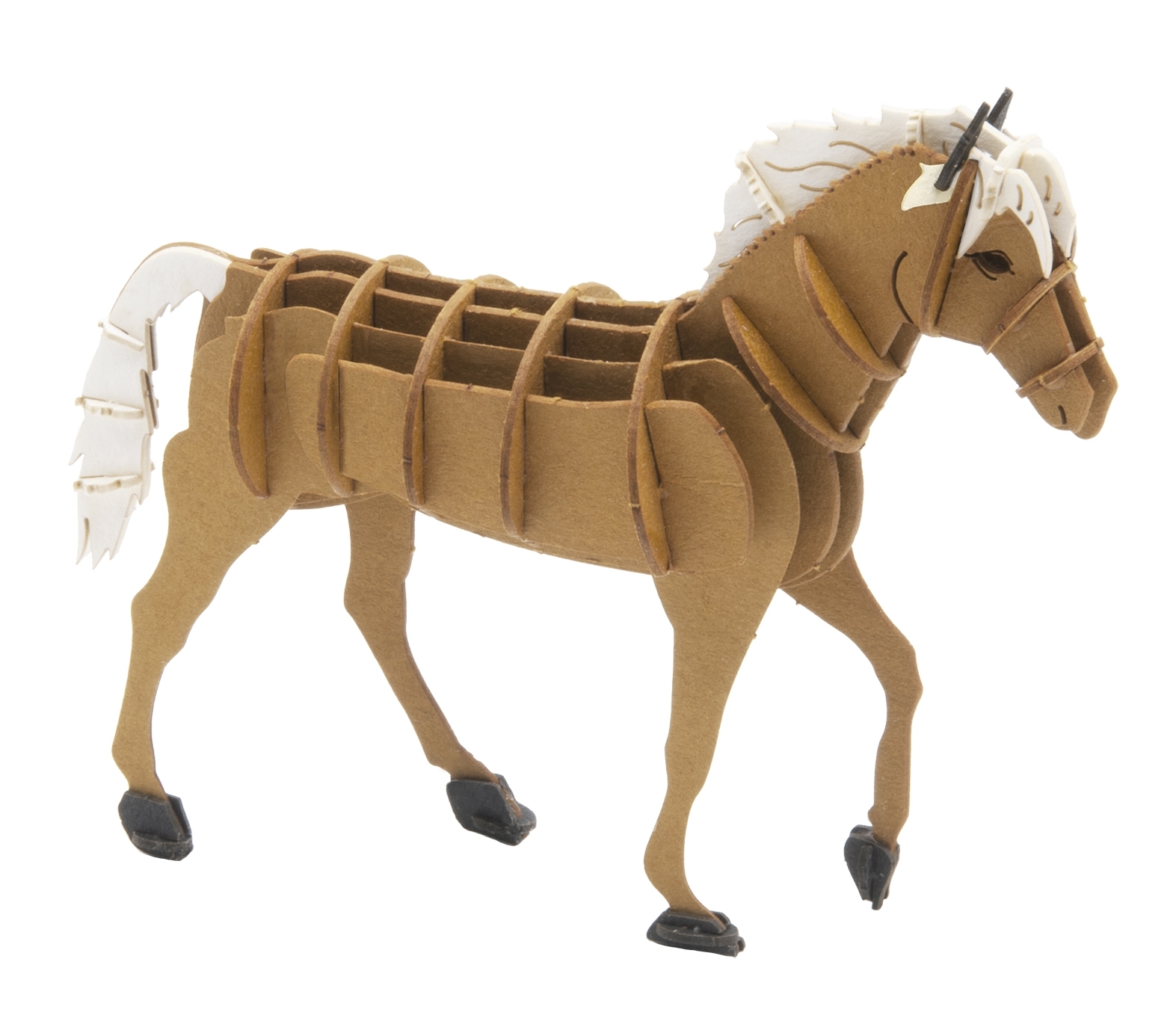 3D model, haflinger