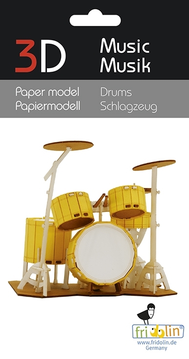 3D model, drums