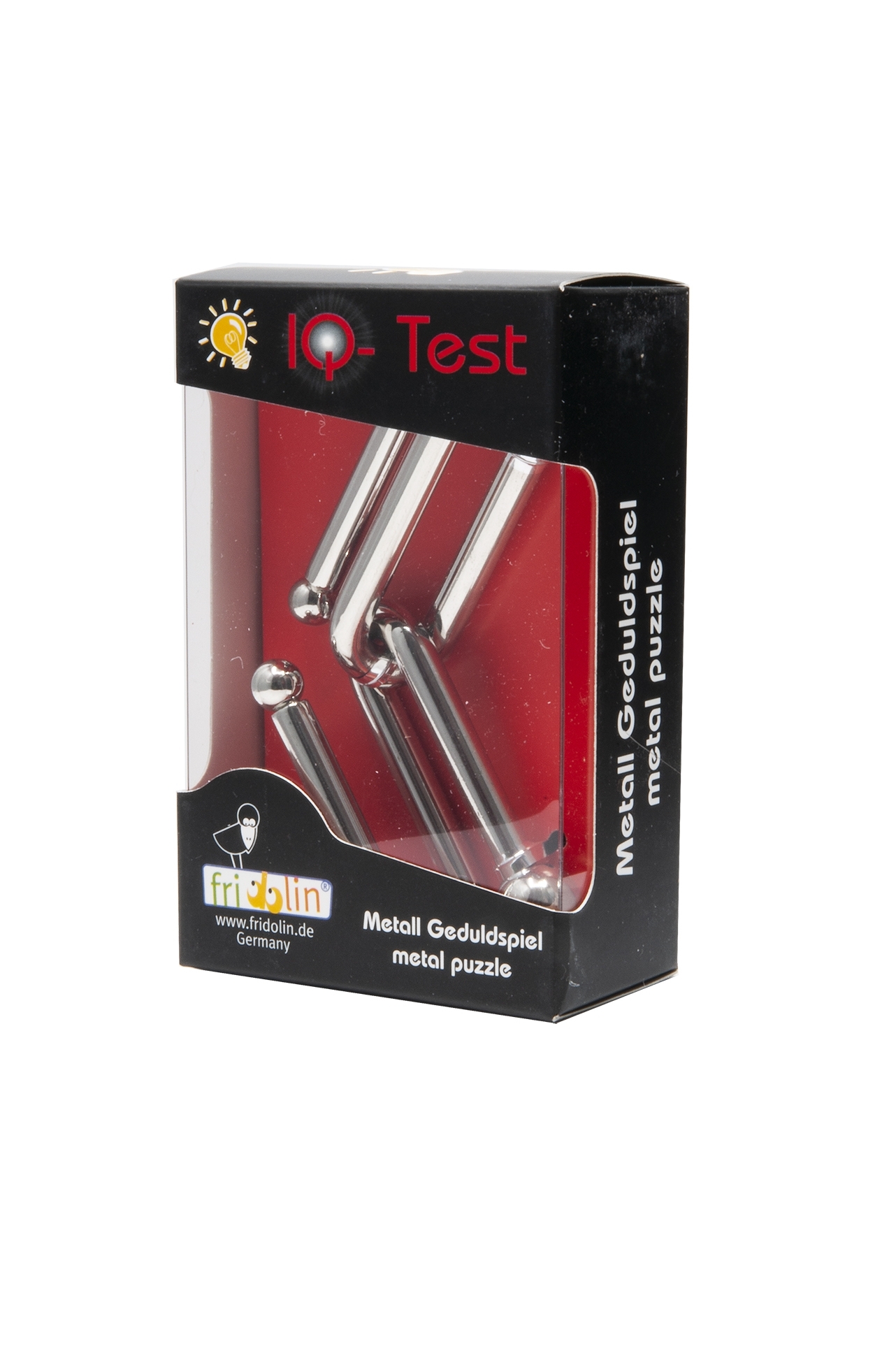 IQ-Test, Double U, large, metal