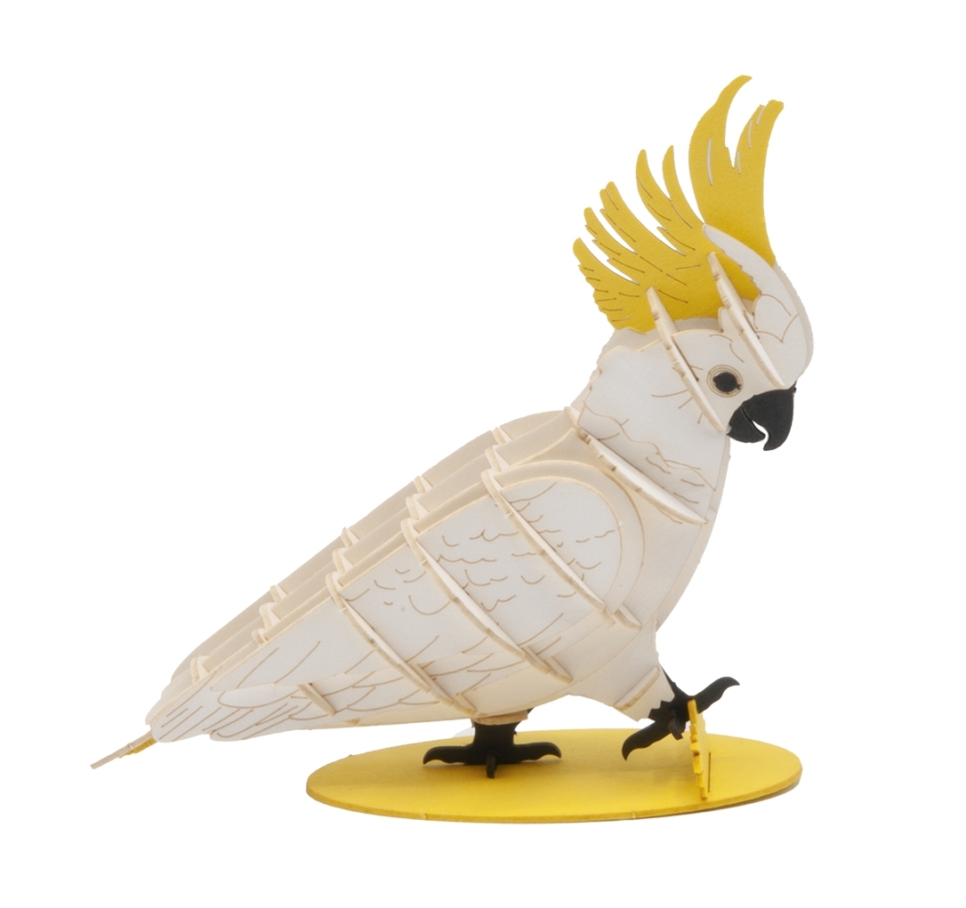 3D model, cockatoo