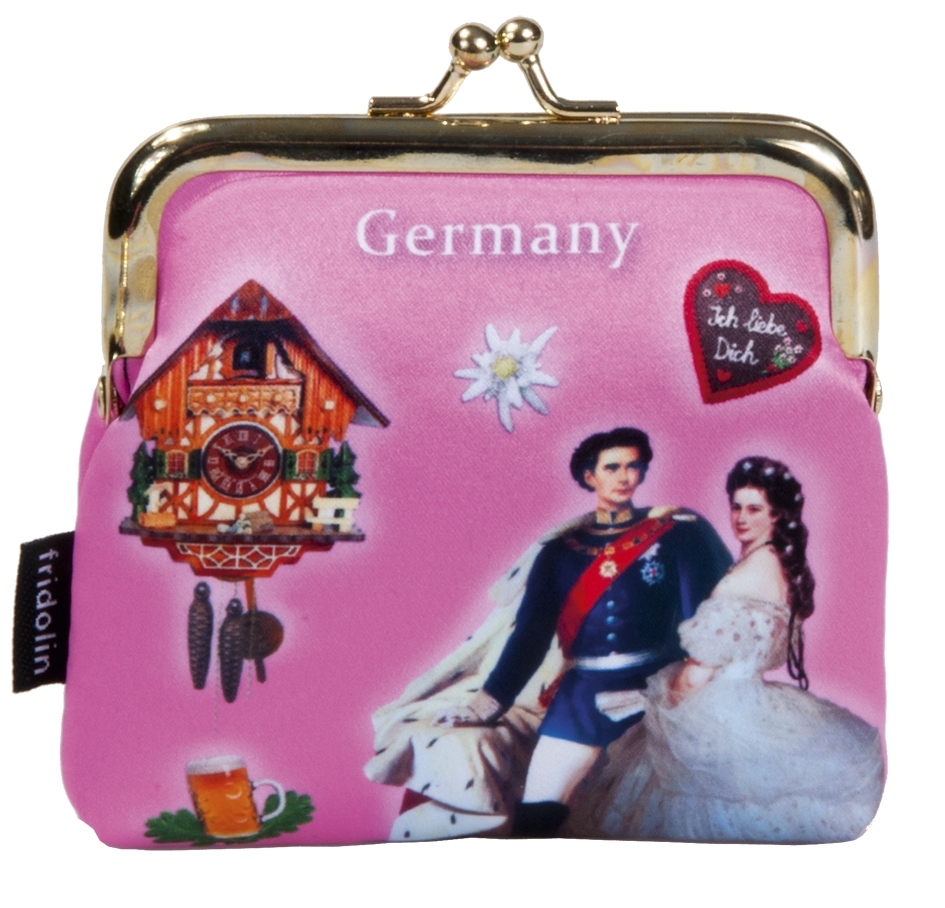 Click purse, Germany, pink