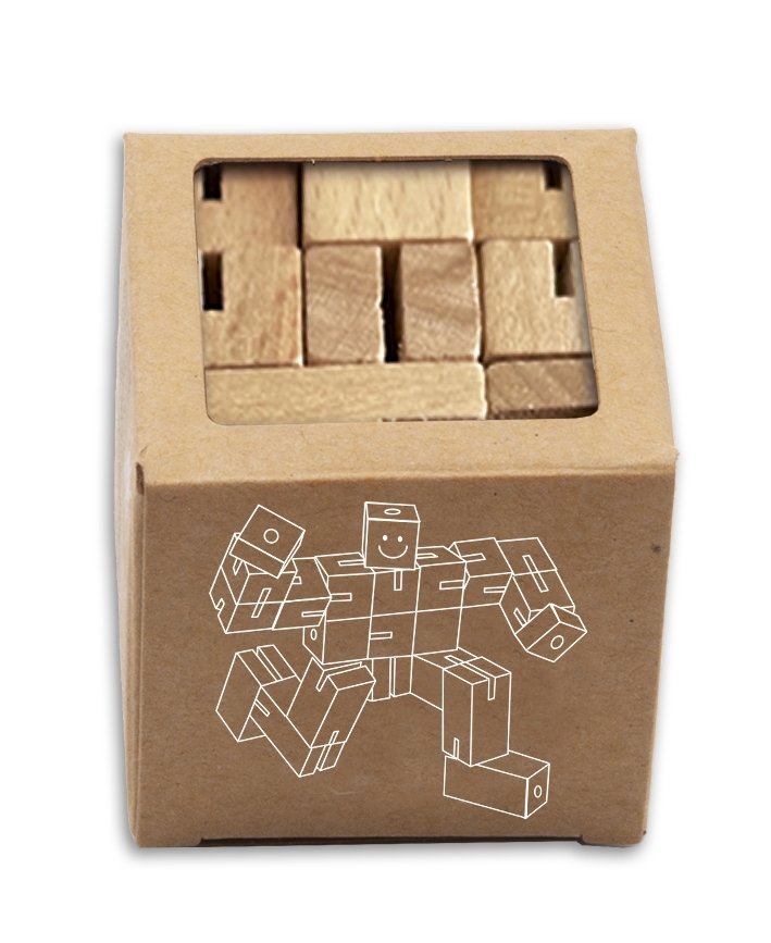 IQ-Test, Eco, Omega, wooden Puzzle