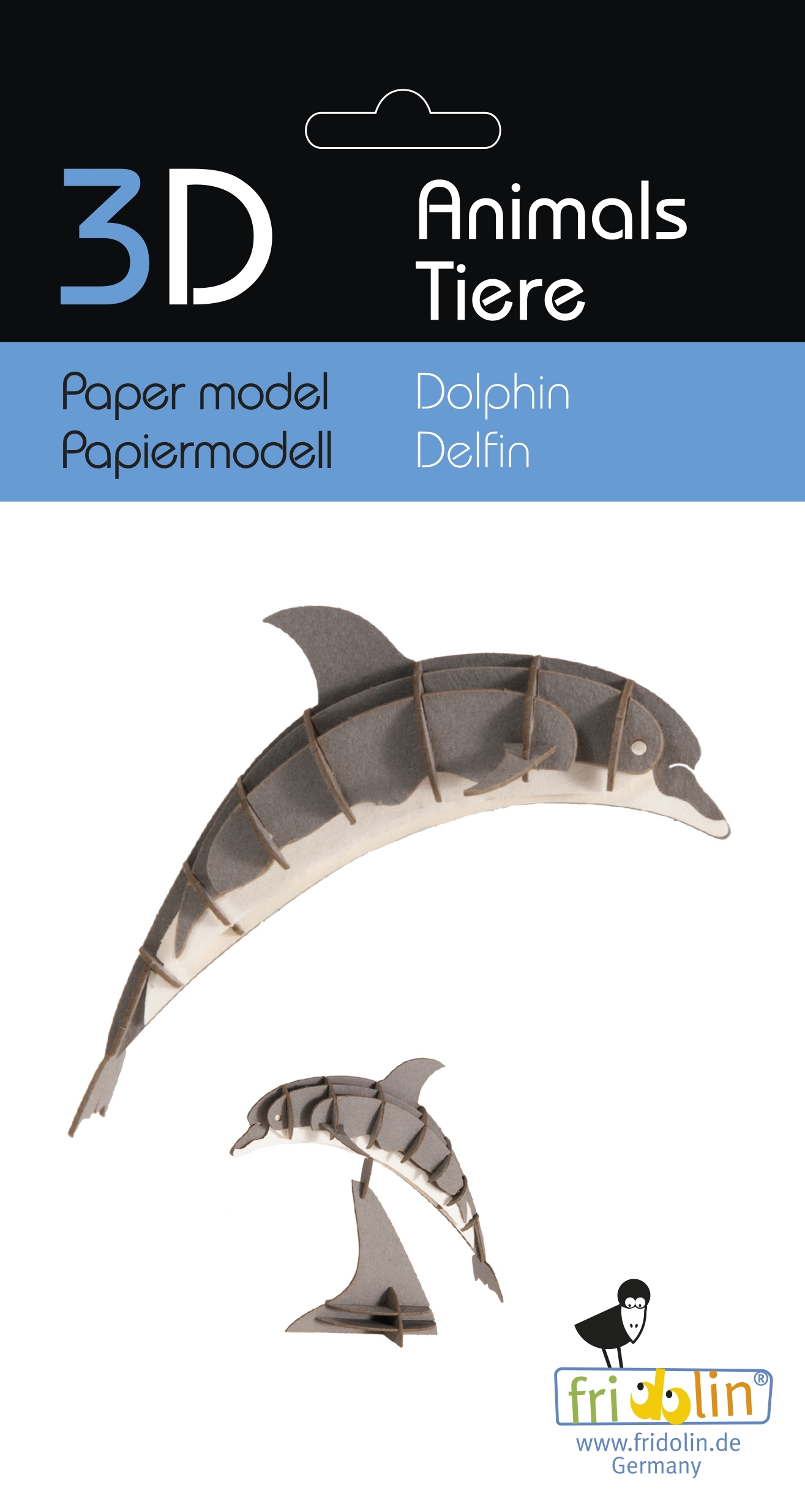 3D model, dolphin