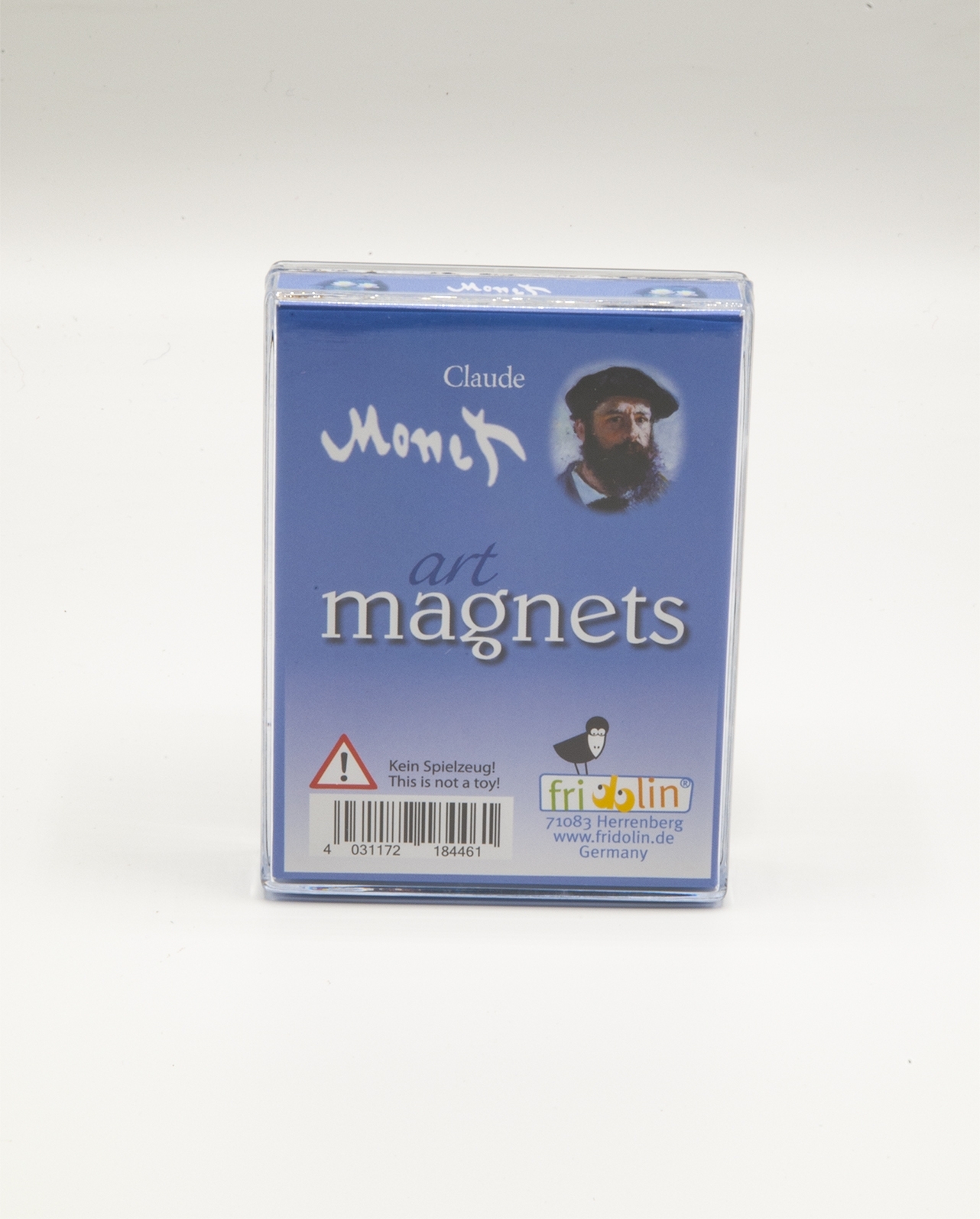 Magnets, Monet, in transparent box