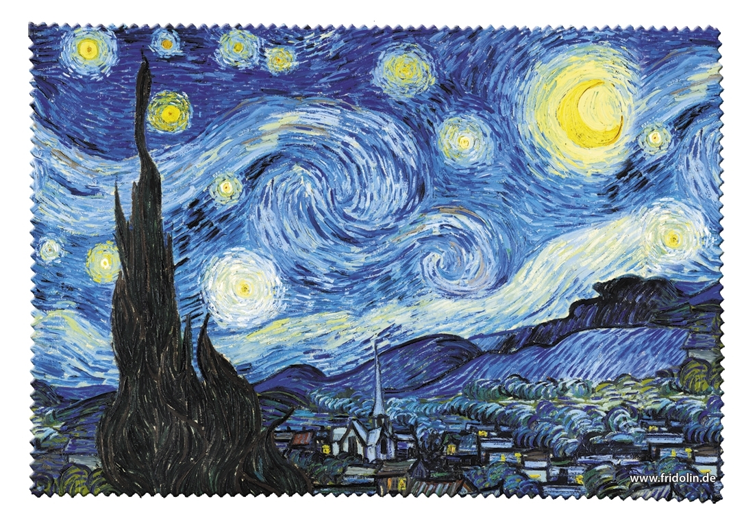 Spectacle case set, Van Gogh, Starry Night