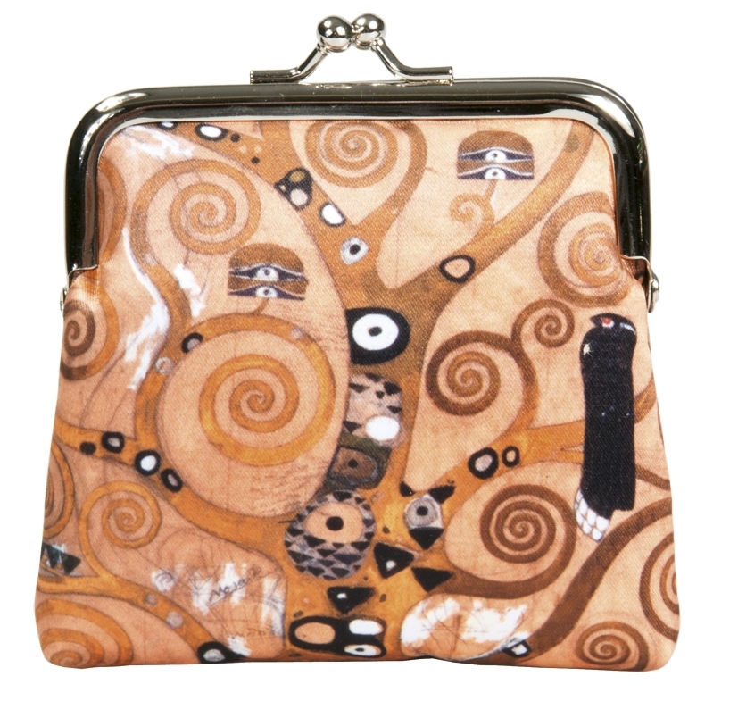 Click purse, Gustav Klimt, Tree of life