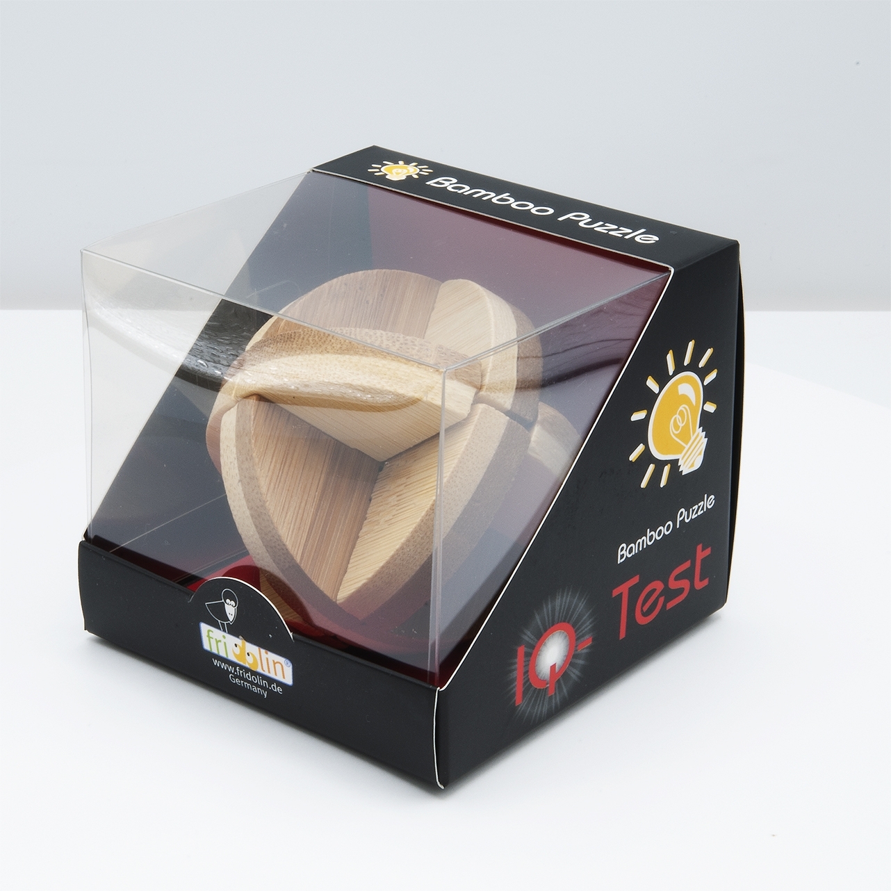 IQ-Test, bamboo puzzle, 3 Disc Ball