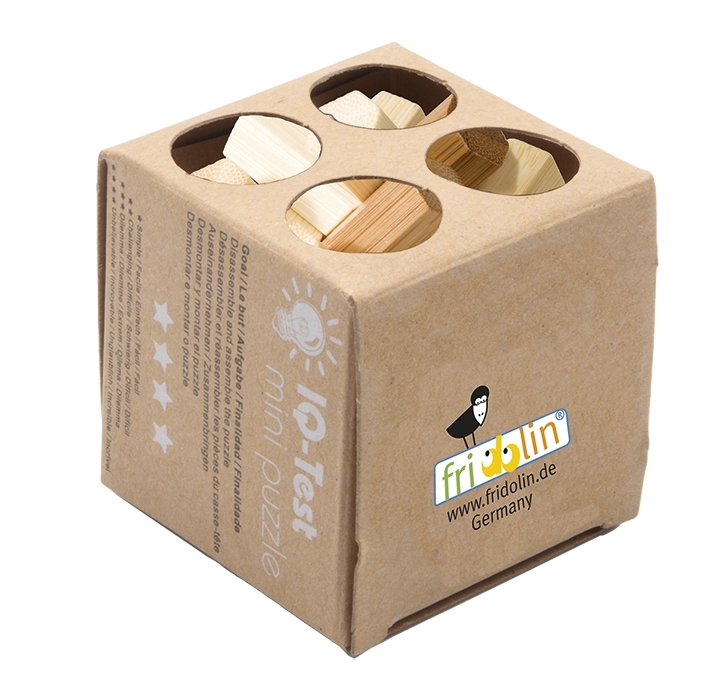 IQ test, double knot, bamboo puzzle (17494)