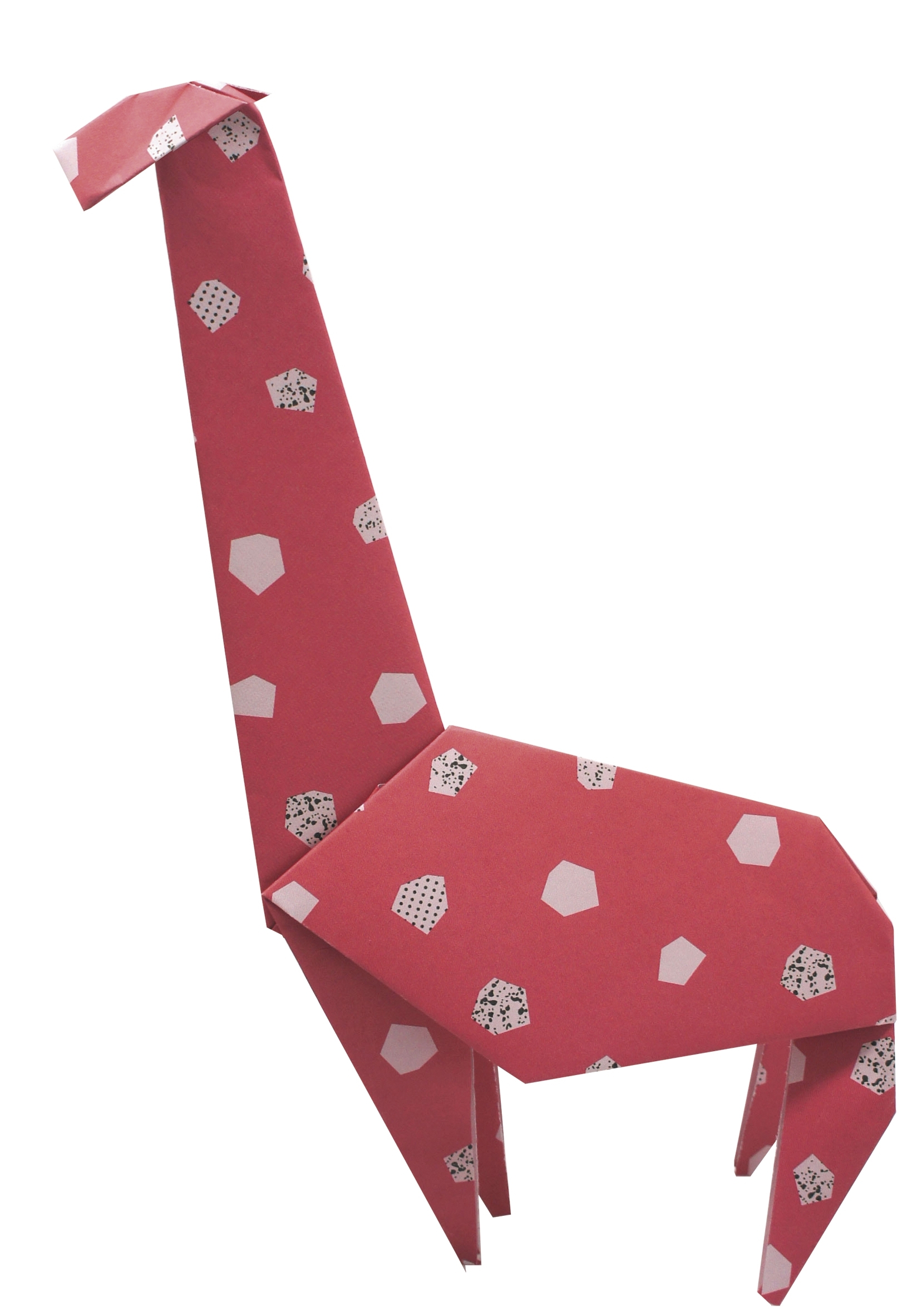 Funny Origami, Giraffes, 20 sheets 20x20 cm