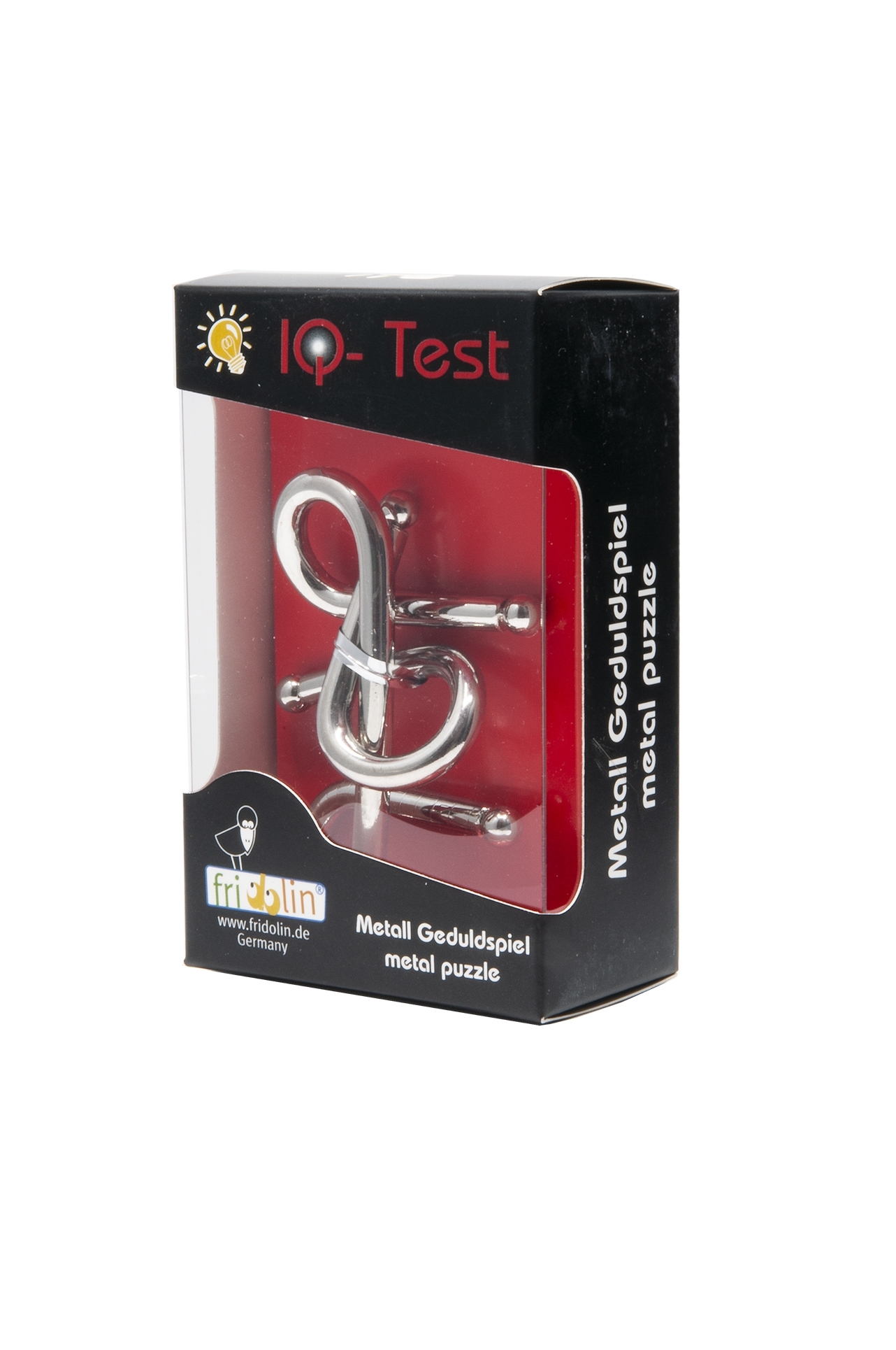 IQ-Test, Double Loop, large, metal