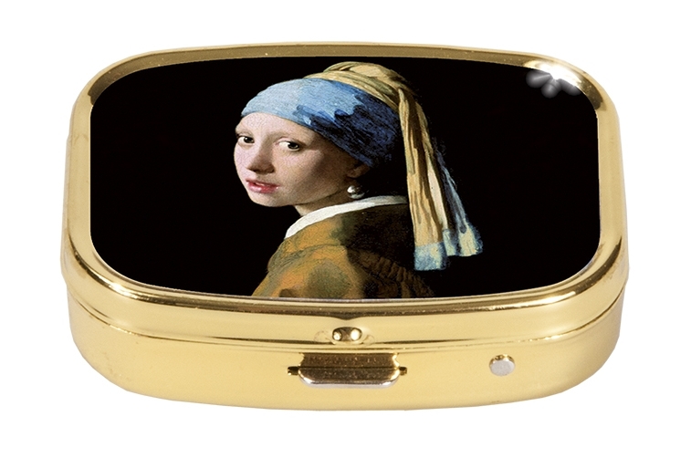 Pillbox,Vermeer, Girl with Pearl Earring