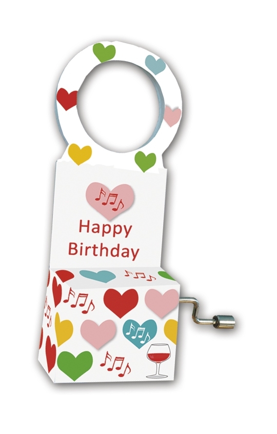 Bottle music,  Happy Birthday, Hearts