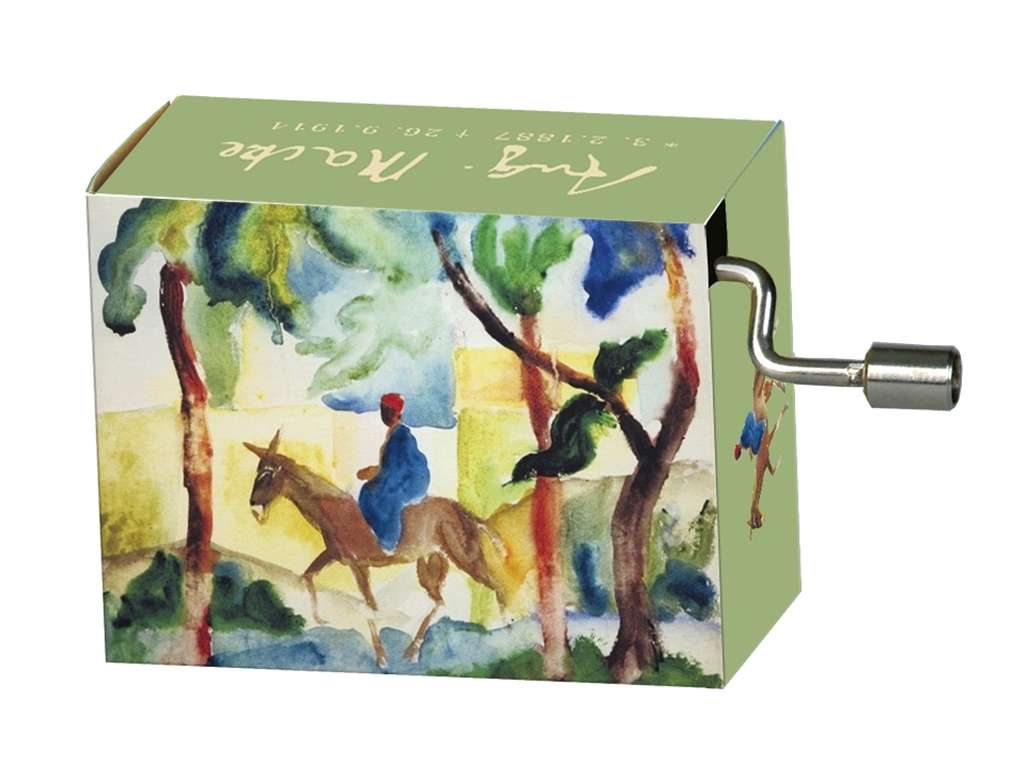 Music box, Elise/Beethoven, Macke/Donkey horseman