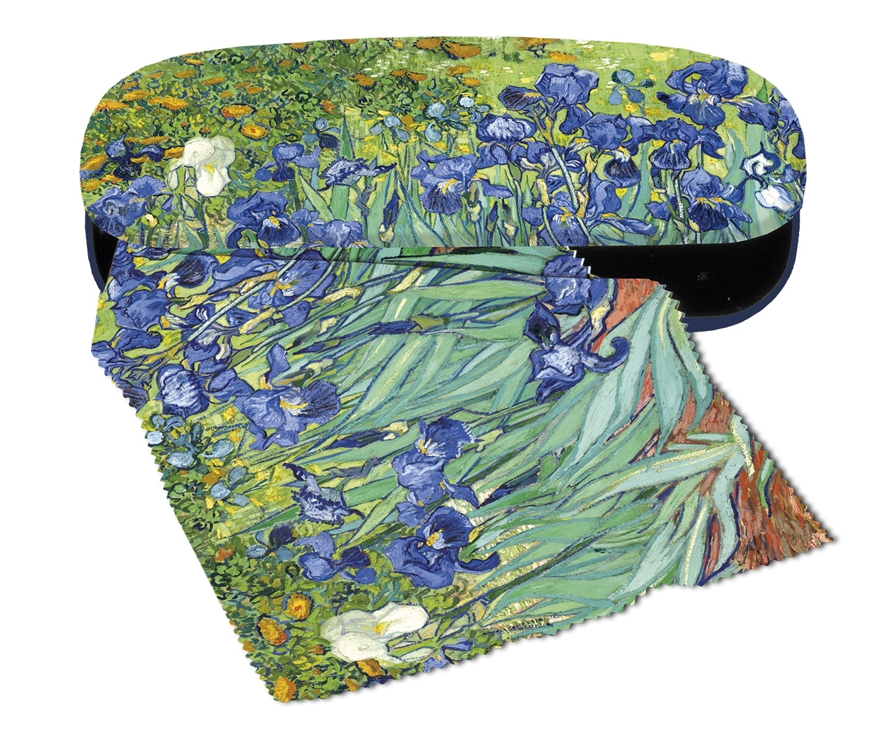 Spectacle case set, Van Gogh Irises