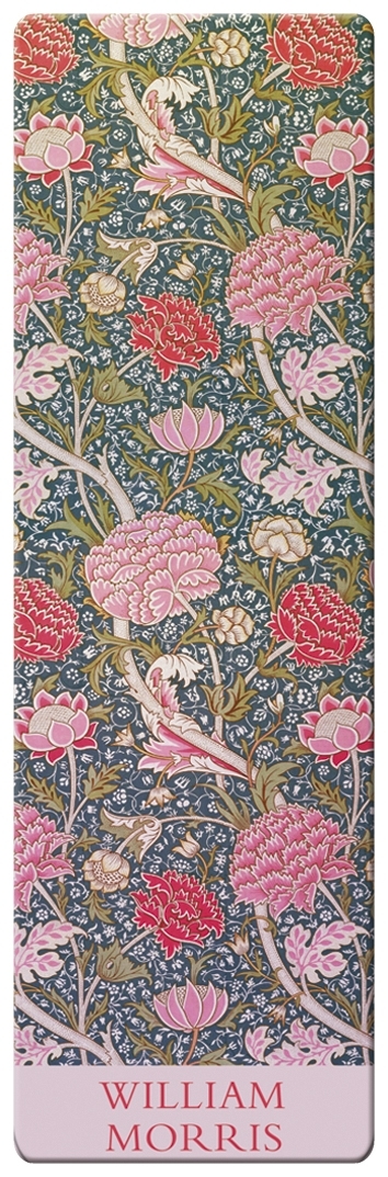 art bookmark, W. Morris, Design with Flowers