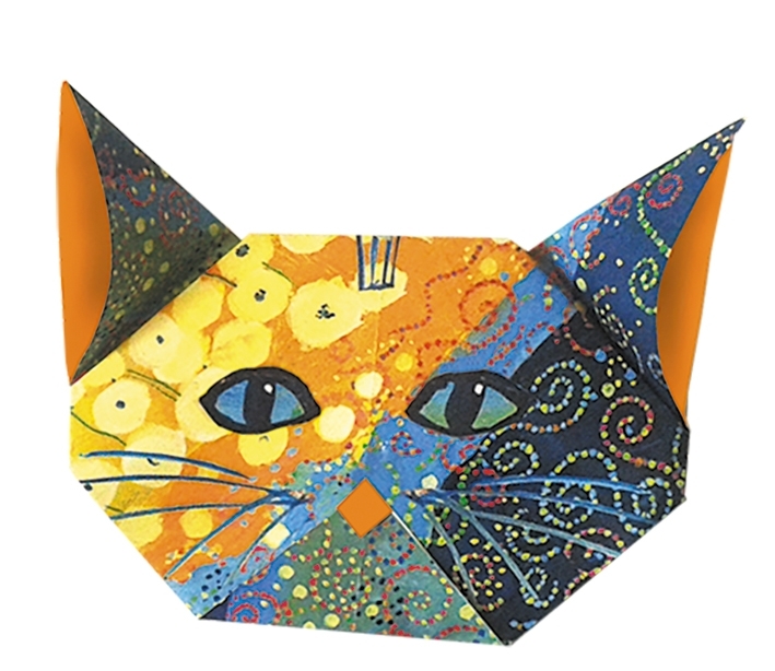 Art-Origami, Cat, Wachtmeister, 20 sheets 15x15 cm