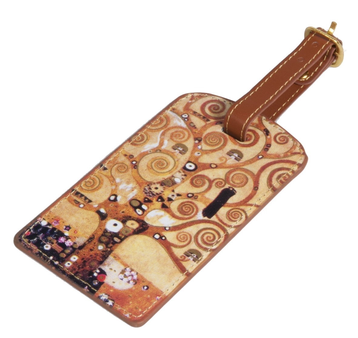Kofferanhänger, Klimt, Lebensbaum