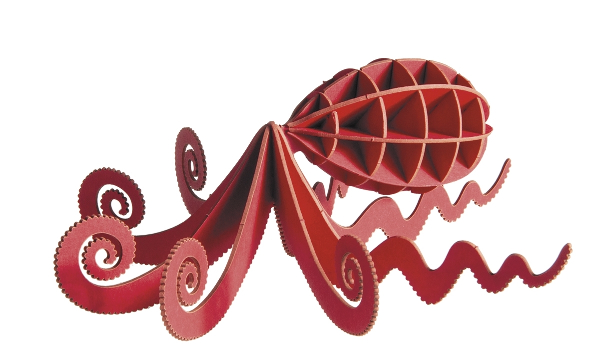 3D model, octopus