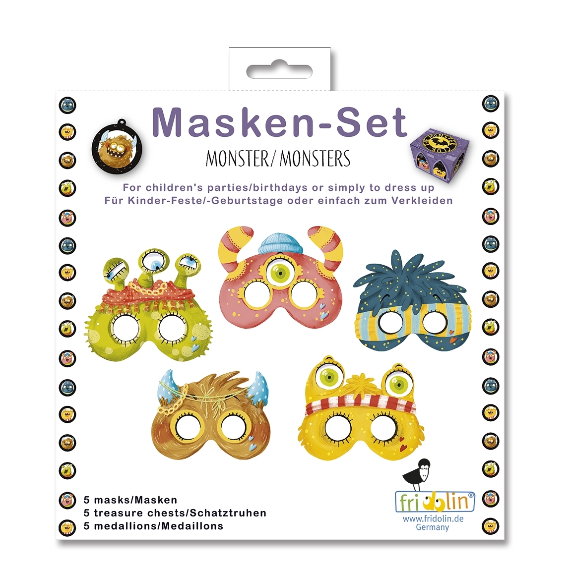Mask Set, Monsters