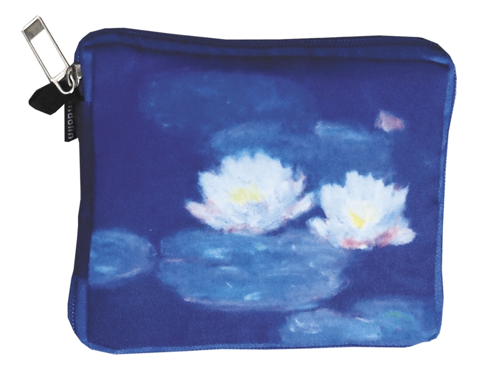 bag in bag with zip, Monet, Water Lilies