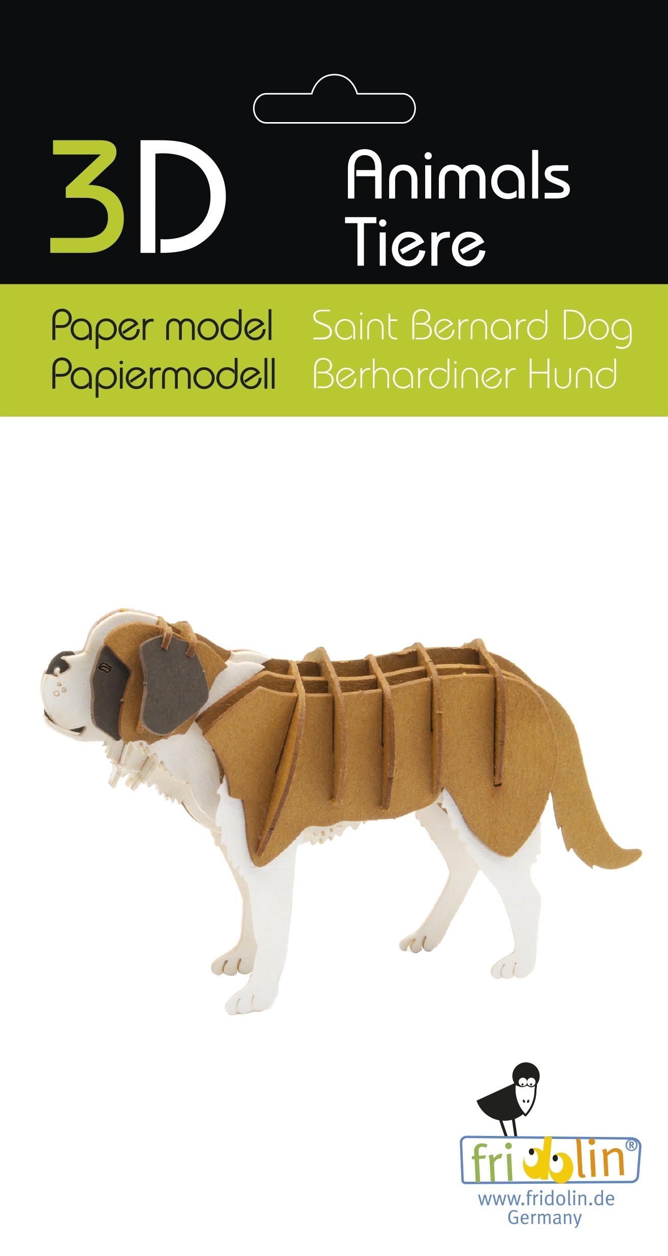3D model, St Bernard