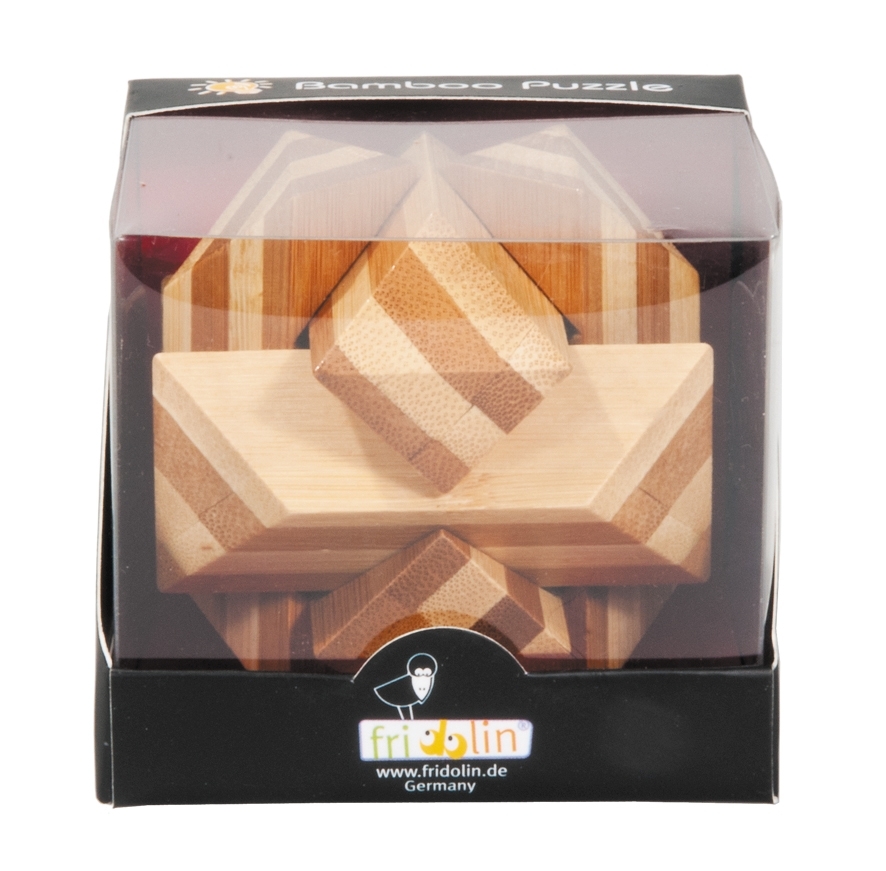 IQ-Test, bamboo puzzle, Angular Knot
