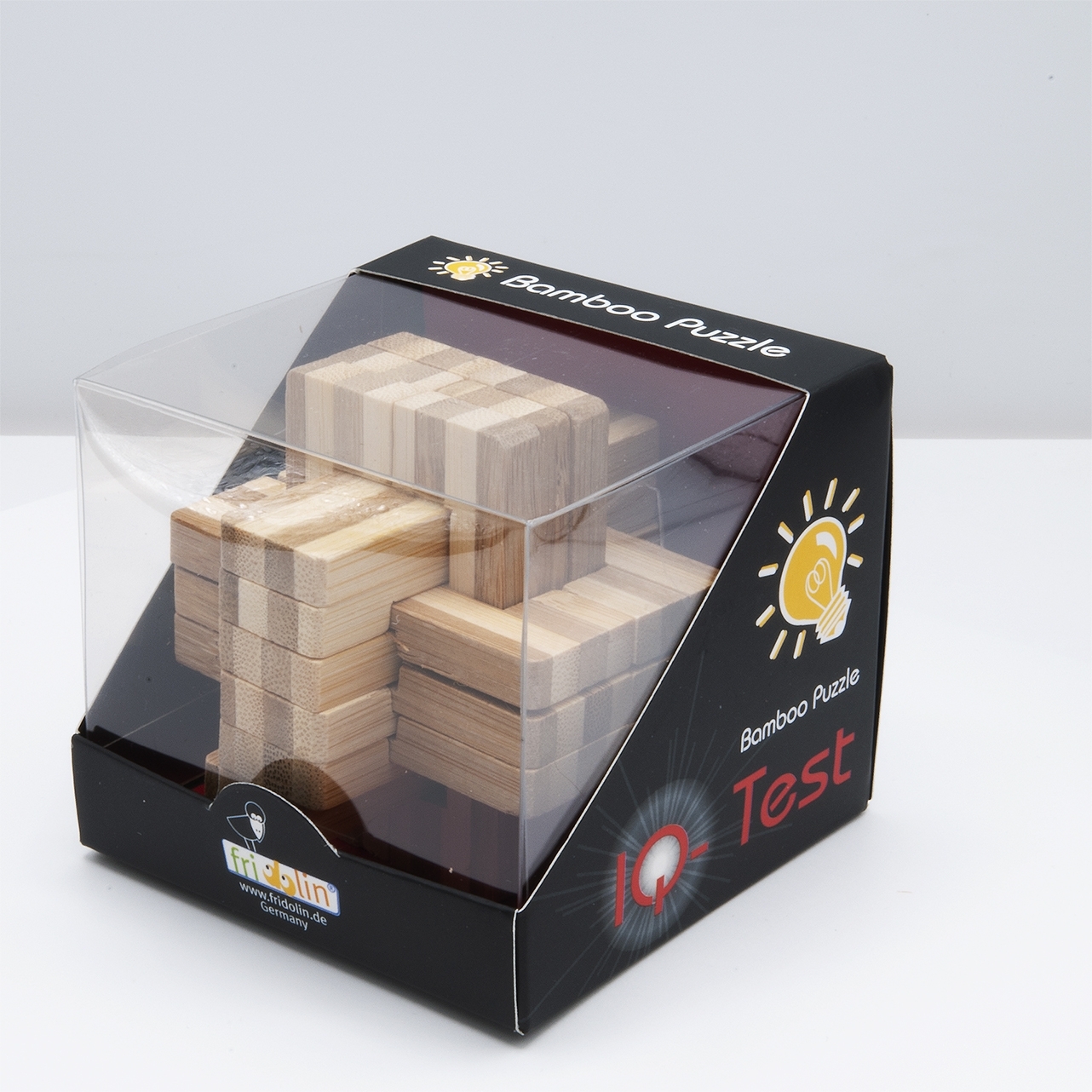 IQ-Test, bamboo puzzle, Block-Cross
