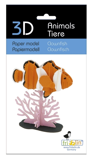3D model, clownfish