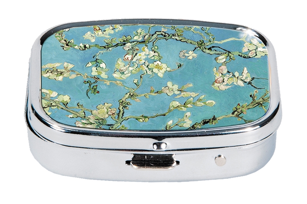Pillbox, Van Gogh, Almond Blossom