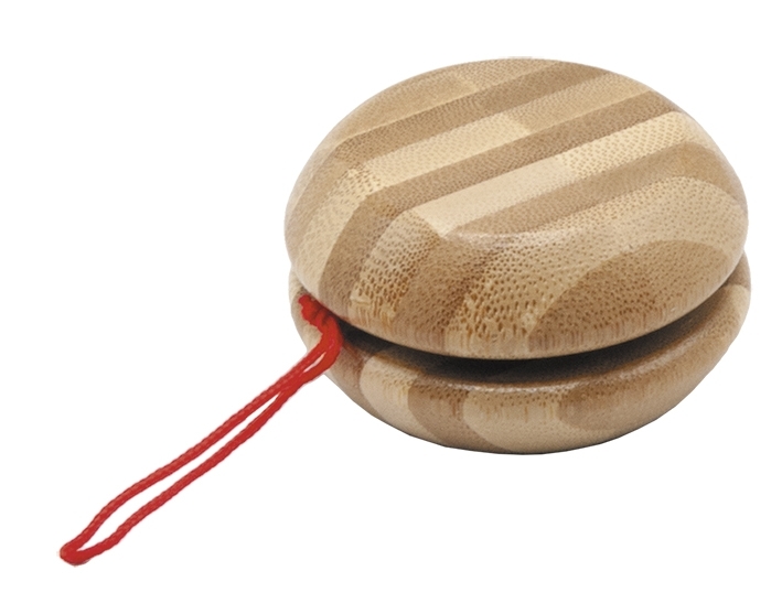 Yo-Yo, bamboo, natural