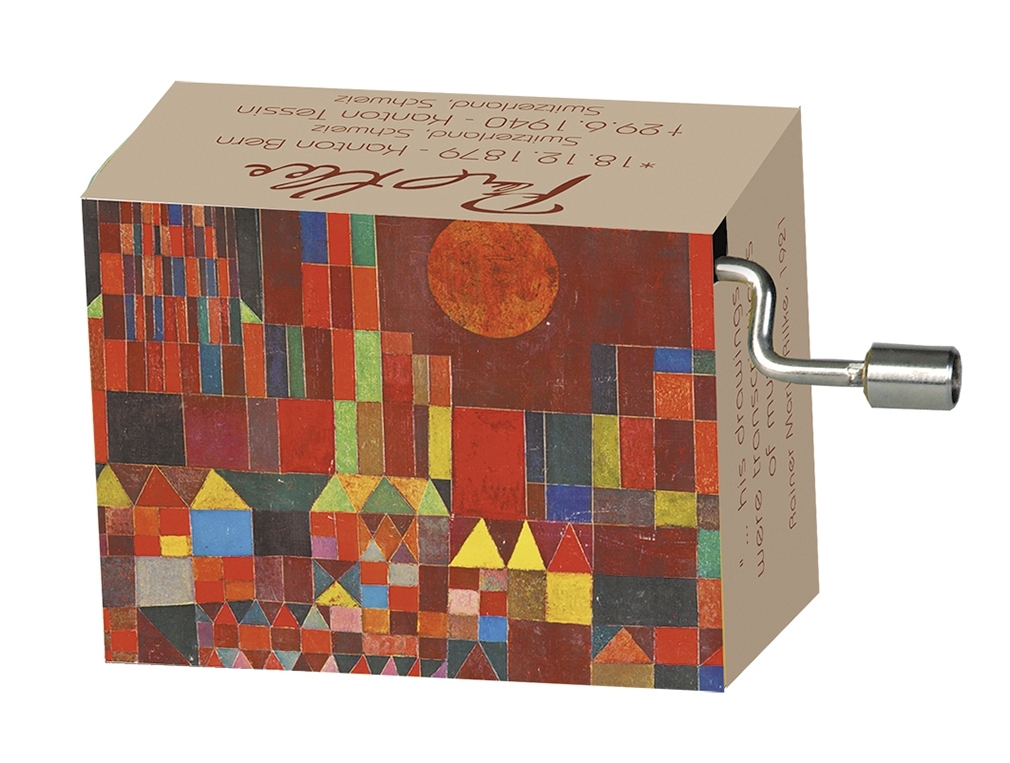 Music box, Magic Flute/Mozart, Paul Klee/Castle